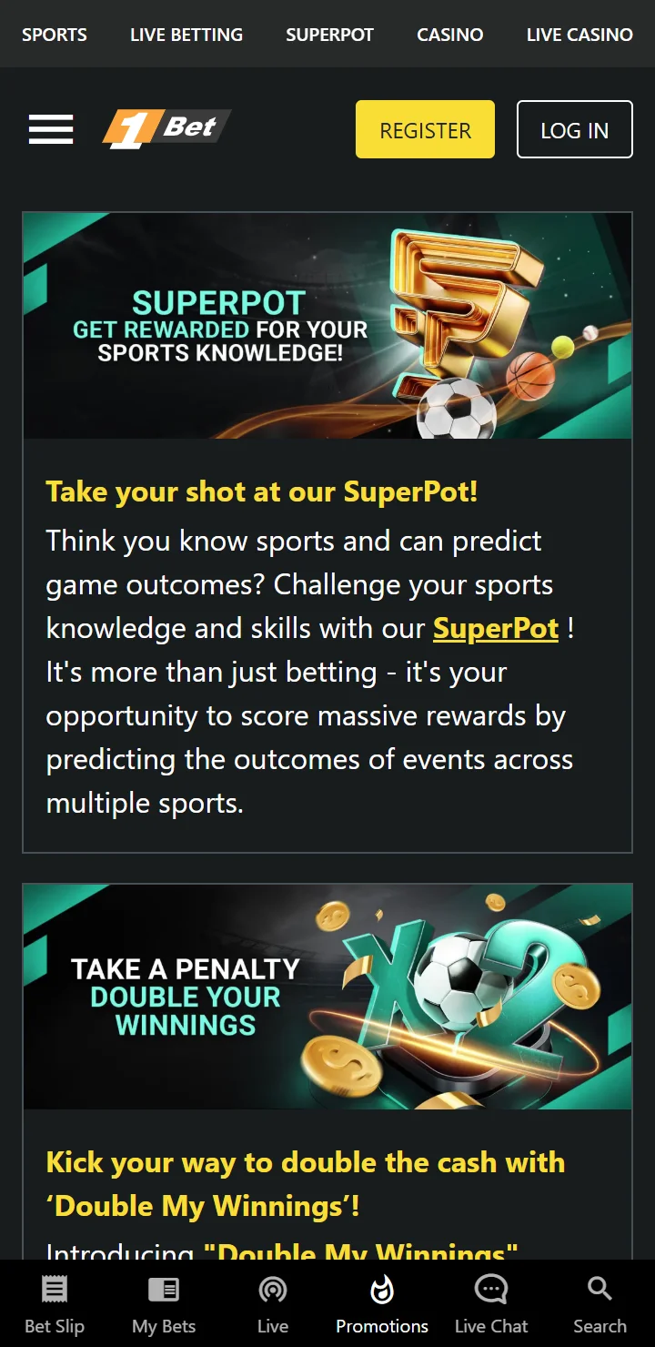 This image is the second image of the app, encrypted odds-on top online betting software